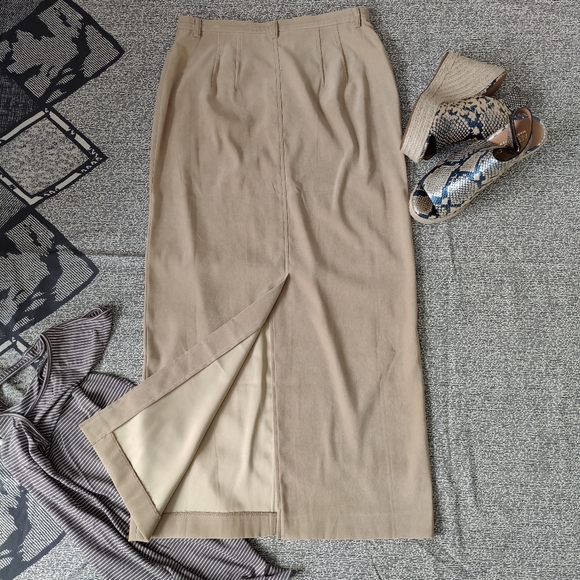 🆕 Vintage Talbot's Maxi Pencil Skirt Size 8 - Picture 4 of 7